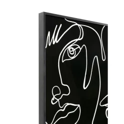 KARE Design Gerahmtes Bild Faccia Arte Drawing 150X100Cm- Bilder