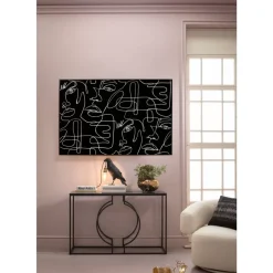 KARE Design Gerahmtes Bild Faccia Arte Drawing 150X100Cm- Bilder