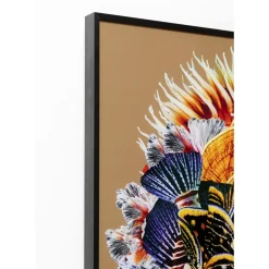 KARE Design Gerahmtes Bild Flower Hair 120X120Cm- Bilder