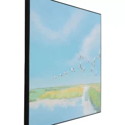 KARE Design Gerahmtes Bild Flying Birds 120X120Cm- Bilder