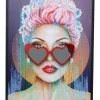 KARE Design Gerahmtes Bild Heart Glasses 80X100Cm- Bilder
