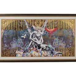 KARE Design Gerahmtes Bild Lovers 180X106Cm- Bilder
