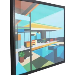 KARE Design Gerahmtes Bild Modern Architecture 100X80Cm- Bilder