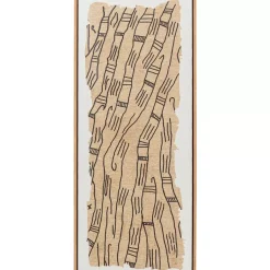 KARE Design Gerahmtes Bild Native Lines 50X150Cm- Bilder