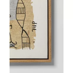 KARE Design Gerahmtes Bild Native Spirals 50X150Cm- Bilder