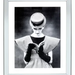 KARE Design Gerahmtes Bild Reading Beauty 85X105Cm- Bilder