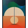 KARE Design Gerahmtes Bild Sunrise 75X100Cm- Bilder