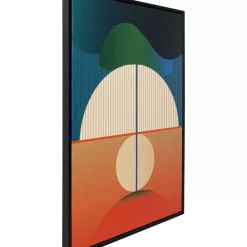 KARE Design Gerahmtes Bild Sunset 75X100Cm- Bilder