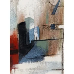 KARE Design Gerahmtes Bild Visione Obliquo 100X100Cm- Bilder