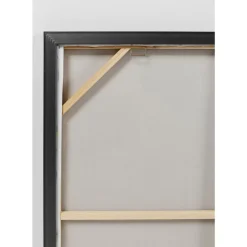 KARE Design Gerahmtes Bild Visione Obliquo 100X100Cm- Bilder