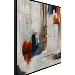 KARE Design Gerahmtes Bild Visione Obliquo 100X100Cm- Bilder