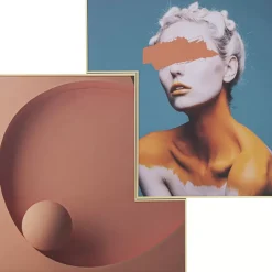 KARE Design Gerahmtes Bild Wallart (2/Set) 160X80Cm- Bilder