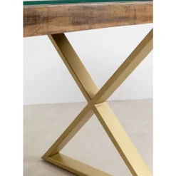 KARE Design Gestell Tavola Cross Messing (2/Set)- Tische