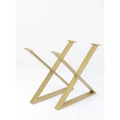 KARE Design Gestell Tavola Cross Messing (2/Set)- Tische