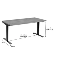 KARE Design Gestell Tavola Office Schwarz- Tische