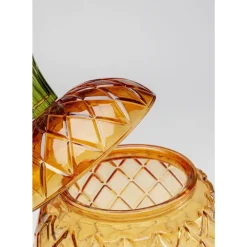 KARE Design Getrankespender Pineapple Amber (2/Tlg.)- Geschirr & Tischaccessoires