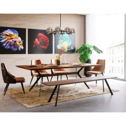 KARE Design Glasbild Aqua Queen Fish 100X100Cm- Bilder