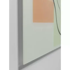 KARE Design Glasbild Art Face Pastell 100X100Cm- Bilder