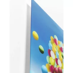 KARE Design Glasbild Balloon Elephant 100X150Cm- Bilder