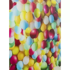 KARE Design Glasbild Balloon Elephant 100X150Cm- Bilder