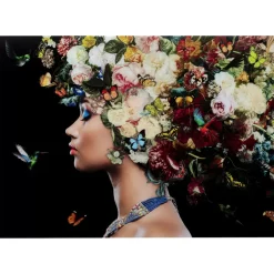 KARE Design Glasbild Bunch Of Flowers 150X100Cm- Bilder