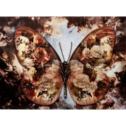 KARE Design Glasbild Butterfly 150X100Cm- Bilder