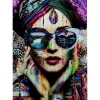 KARE Design Glasbild Colorful Artist 80X120Cm- Bilder