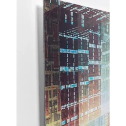KARE Design Glasbild 3D Future City 150X100Cm- Bilder