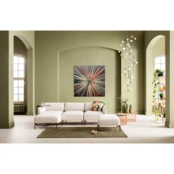 KARE Design Glasbild 3D Light Speed 100X100Cm- Bilder