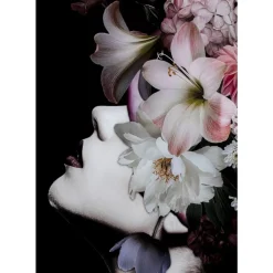 KARE Design Glasbild Flowery Beauty 80X120Cm- Bilder