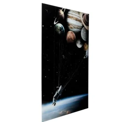 KARE Design Glasbild Flying Astronaut 100X150Cm- Bilder
