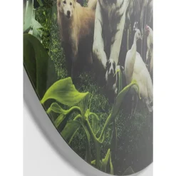 KARE Design Glasbild Jungle Animals O120Cm- Bilder