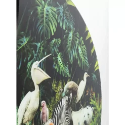 KARE Design Glasbild Jungle Animals O120Cm- Bilder