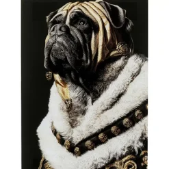 KARE Design Glasbild King Pug 40X60Cm- Bilder