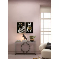 KARE Design Glasbild King Pug 40X60Cm- Bilder