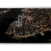 KARE Design Glasbild Midnight City 180X120Cm- Bilder