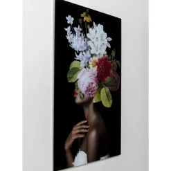 KARE Design Glasbild Ms. Bouquet 80X120Cm- Bilder