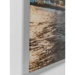 KARE Design Glasbild Night Skyline 90X120Cm- Bilder