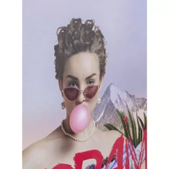 KARE Design Glasbild No Drama 90X120Cm- Bilder