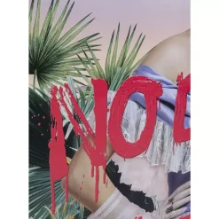 KARE Design Glasbild No Drama 90X120Cm- Bilder