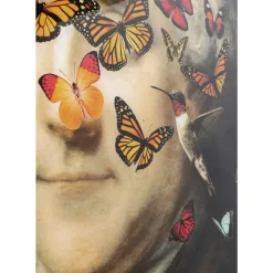 KARE Design Glasbild Noble Butterfly 100X150Cm- Bilder