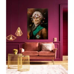 KARE Design Glasbild Noble Butterfly 100X150Cm- Bilder