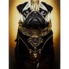 KARE Design Glasbild Prince Pug 40X60Cm- Bilder