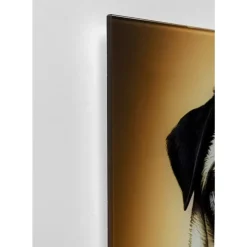 KARE Design Glasbild Prince Pug 40X60Cm- Bilder