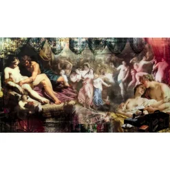 KARE Design Glasbild Rock N Roll 180X90Cm- Bilder