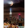 KARE Design Glasbild Skyline Moon 80X120Cm- Bilder