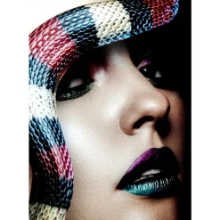 KARE Design Glasbild Snake Girl 80X120Cm- Bilder