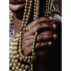 KARE Design Glasbild Traditional Beads Man 100X150Cm- Bilder