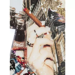 KARE Design Glasbild Trendy Shopper 120X150Cm- Bilder