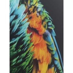KARE Design Glasbild Tropical Parrot 120X80Cm- Bilder